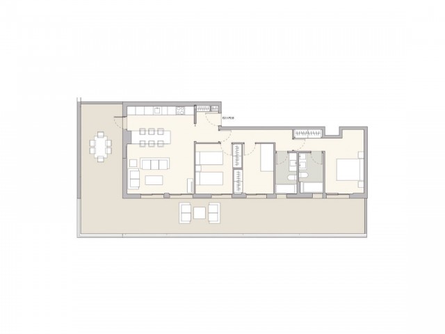 3 Bedrooms Apartment in Casares Playa