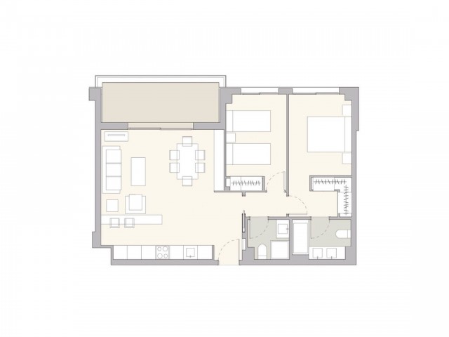 Penthouse in Casares Playa