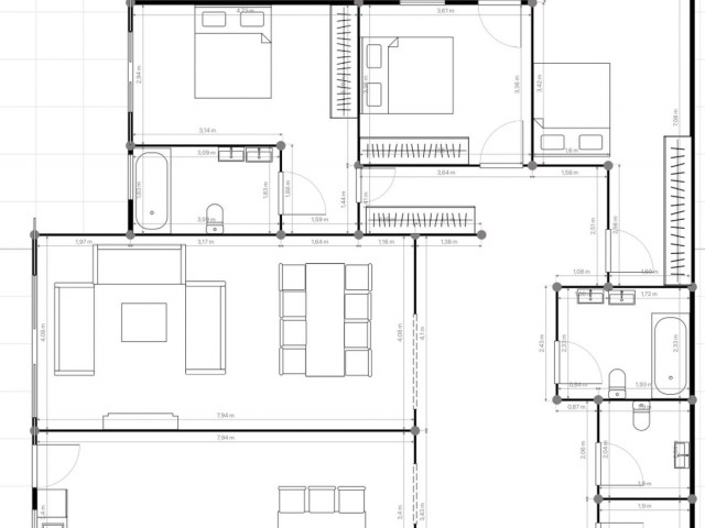 Apartamento con 3 Dormitorios  en San Roque Club